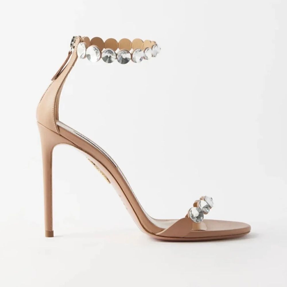 Aquazzura Maxi-Tequila Sandals 105mm size 40